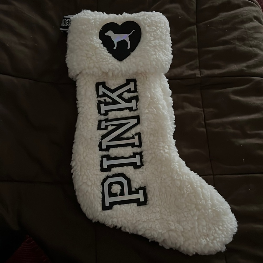 PINK Holiday Stocking